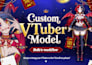 design and rigging live2d vtuber model for vtube studio